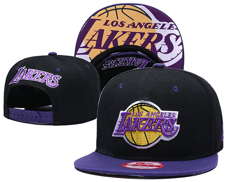2020 NBA Los Angeles Lakers Hat 20201196->nba hats->Sports Caps